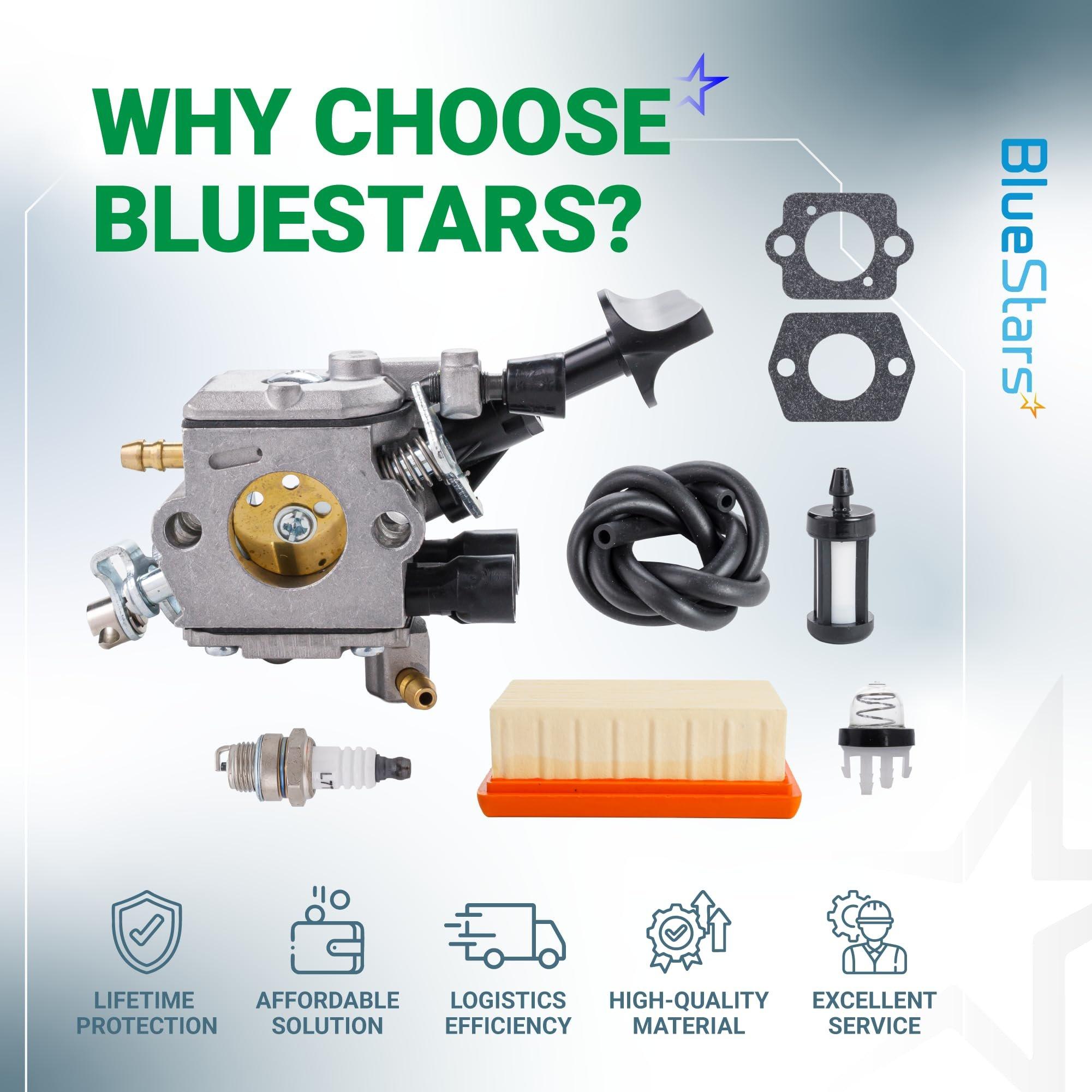 [Lifetime Warranty] Carburetor BR350 BR350Z - Compatible with Stihl BR430 BR450 SR430 SR450 Backpack Blower - Replace4244 120 0606, Carb Repair Kit Compatible with Zama C1Q-S210 C1Q-S210B C1Q-S209C image 10