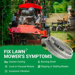 [Lifetime Warranty] 592951801 Deck Belt - for 54-inch Deck Husqvarna Z254F Zero-Turn Mowers RedMax RZT54 Zero Turn 54" Deck Mowers - Replaces 582236401 | 1/2" x 152'' thumbnail 6