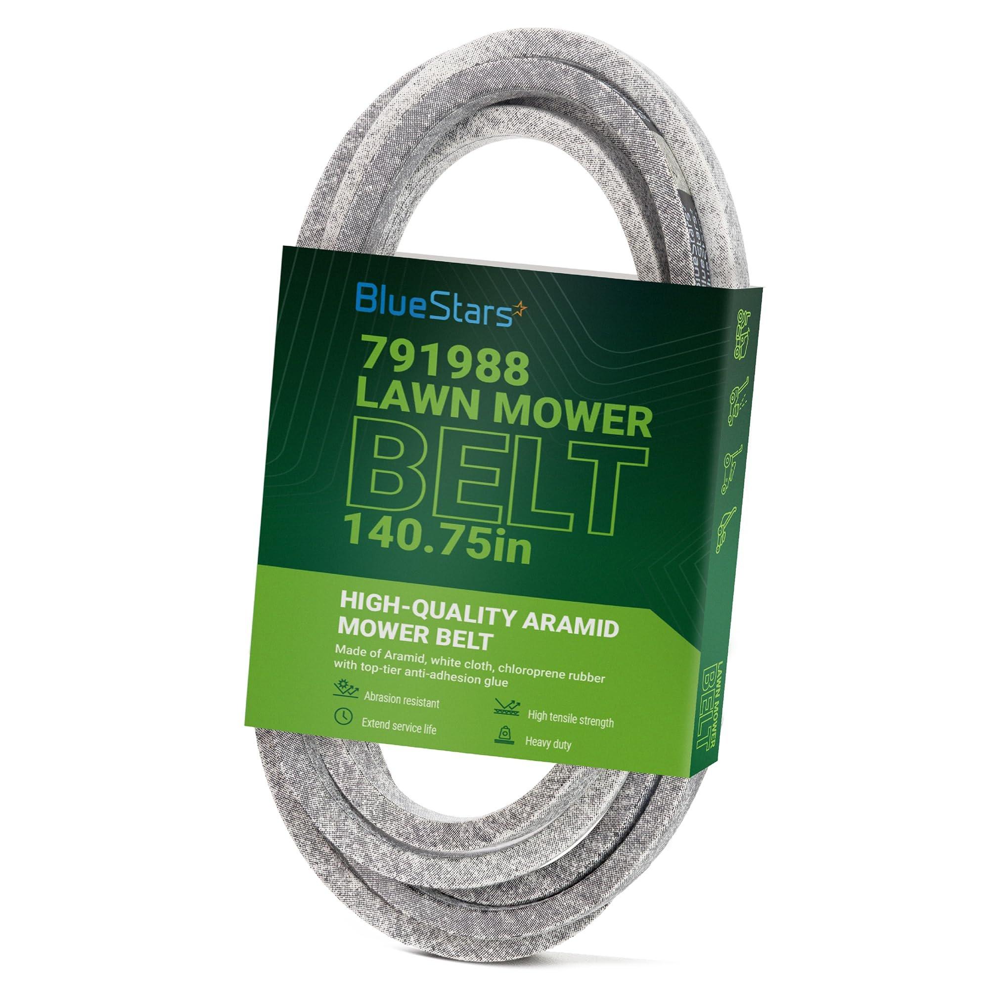 [Lifetime Warranty] 791988 Deck Belt Replacement for 52-inch Deck Hustler Raptor Zero Turn Mowers 52" 931899 932004US 933077 934414 934513US 934794 934802 935759 117164 EX 124379 | 5/8" x 140-3/4" image 0