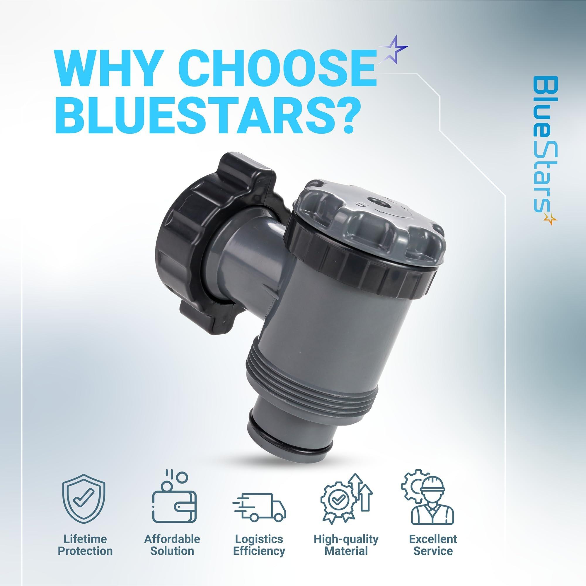 [Lifetime Warranty] Plunger Valve for Intex Pool, 38mm Pool Pump Plunger Valve Connection, 1.5 Inch On Off 1 1/2" Above Ground Filter Replacement, 1.5" Hose Support, Fits 1500 2500 4000 GPH Drain Pump image 8