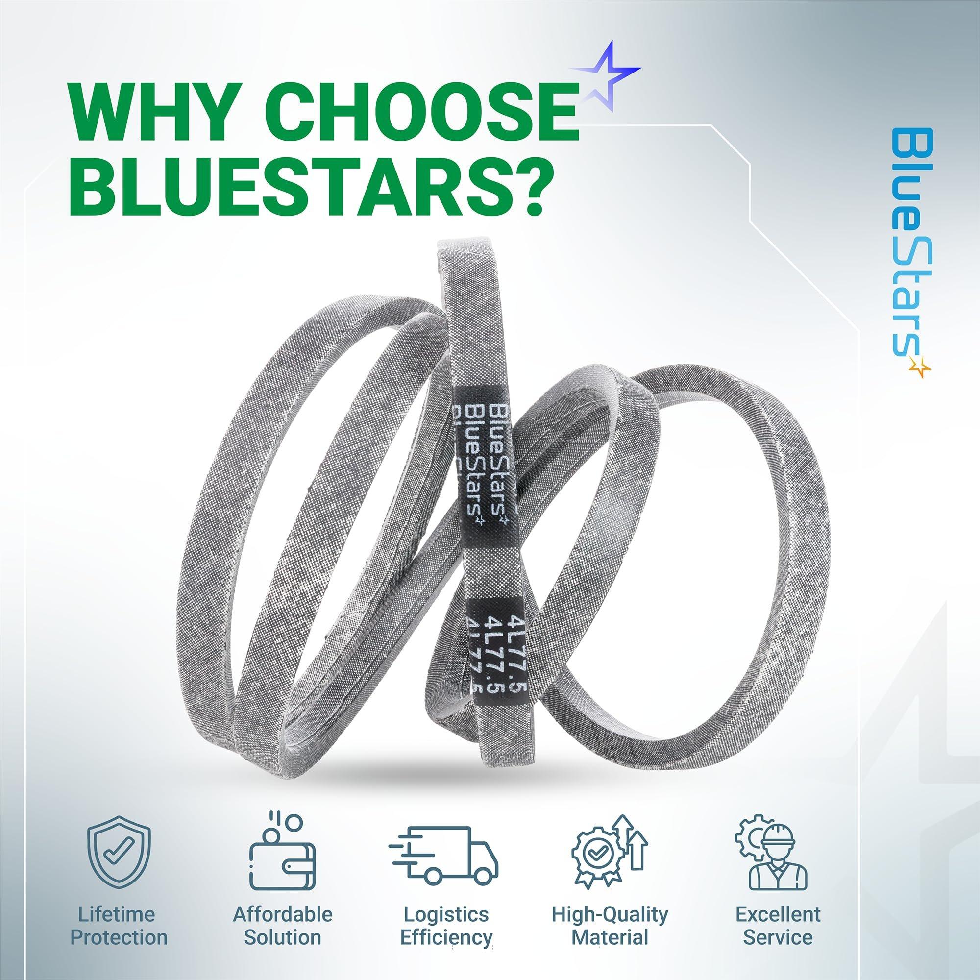 [Lifetime Warranty] 754-04062 954-04062 Deck Belt - for 38-inch MTD Troy Bilt Bolens 13AM762F765 13AM761F065 Yard Machines 13AC762F729 Murray M1338 Huskee 13A276LF031 Lawn Mower | 1/2" x 77.5" image 8