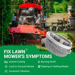 [Lifetime Warranty] 791988 Deck Belt Replacement for 52-inch Deck Hustler Raptor Zero Turn Mowers 52" 931899 932004US 933077 934414 934513US 934794 934802 935759 117164 EX 124379 | 5/8" x 140-3/4" thumbnail 6