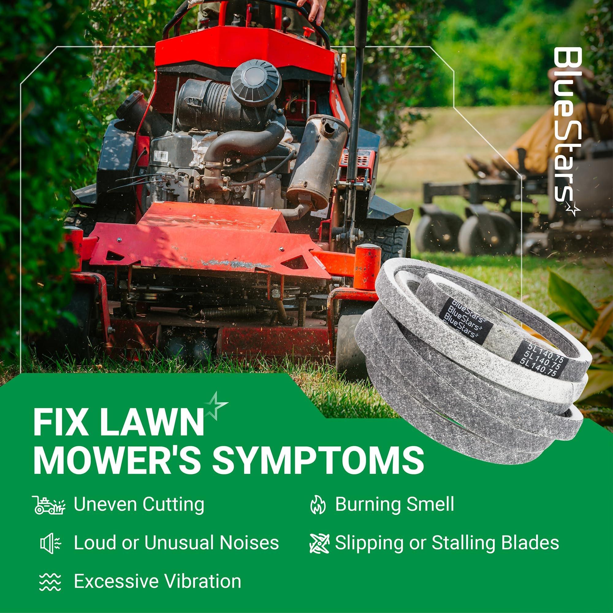 [Lifetime Warranty] 791988 Deck Belt Replacement for 52-inch Deck Hustler Raptor Zero Turn Mowers 52" 931899 932004US 933077 934414 934513US 934794 934802 935759 117164 EX 124379 | 5/8" x 140-3/4" image 6