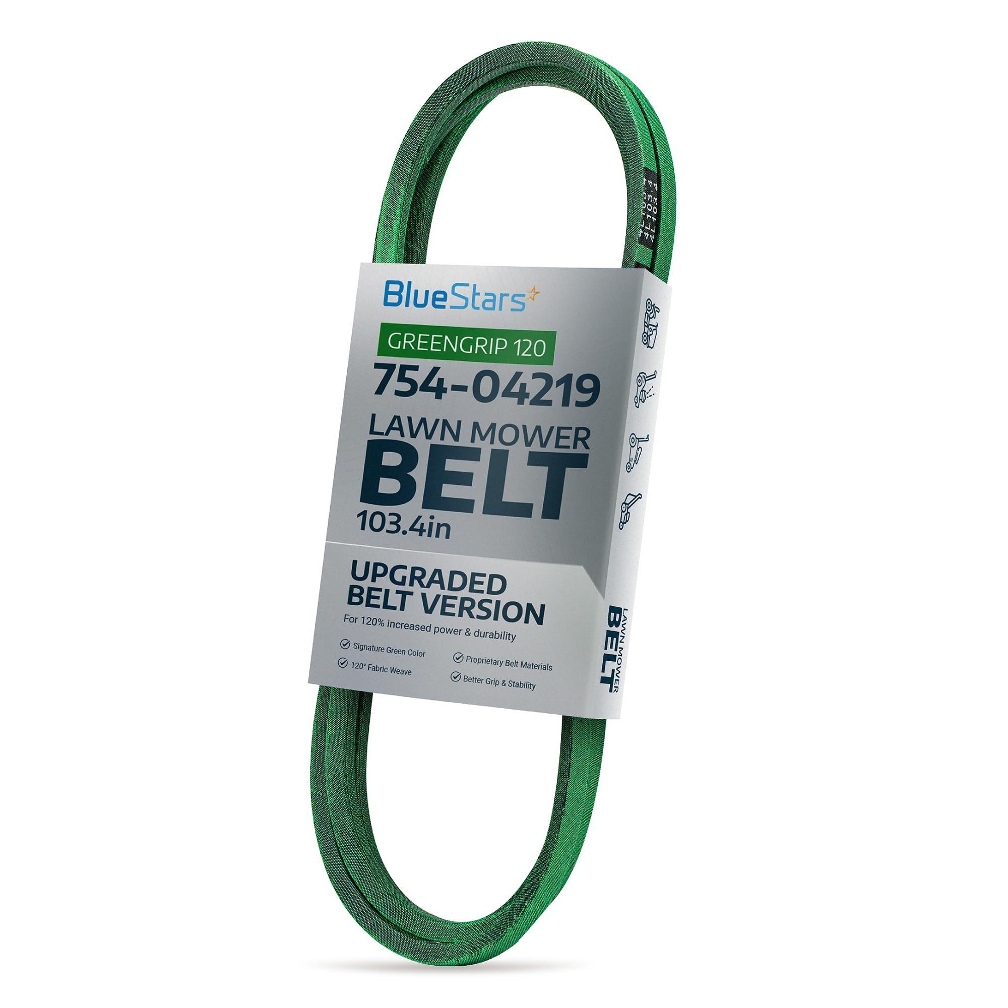 [Lifetime Warranty] [Upgraded Grip120] 754-04219 954-04219 Mower Deck Belt for 46 Inch Deck Cub Cadet LTX 1045 LTX 1046 Troy Bilt Horse XP Bronco Craftsman T1600 T140 | 1/2" x 103.4" image 0