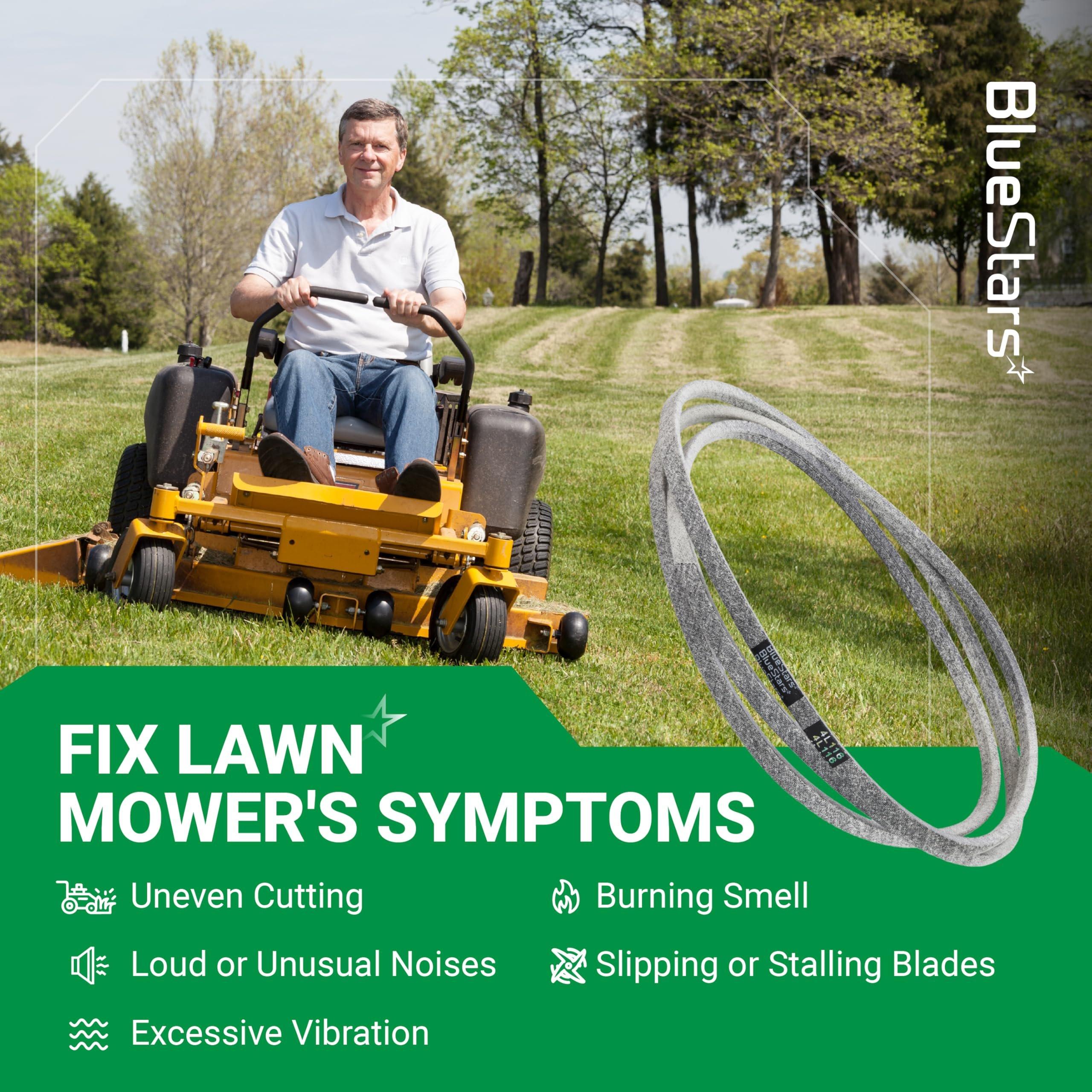 [Lifetime Warranty] 793828 793828X Deck Belt - for 42-inch Hustler Raptor 931741 933069 933937 934505US Mini FasTrak 927343 927376 Sport Mower | 1/2” x 116” image 6