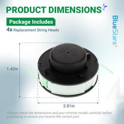 [Lifetime Warranty] FSA 56 Replacement Spool for Stihl String Trimmer - Compatible with AutoCut 2-2 25-2 C2-2 Grass Trimmer Line - Fits FSA56 Models - Replaces 4008 710 4301 - Pack of 3 thumbnail 1