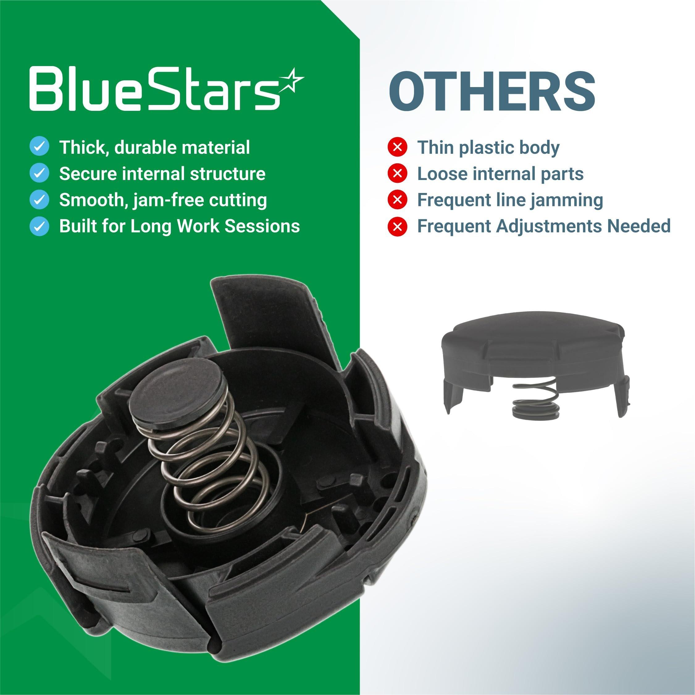 [Lifetime Warranty] Speed Feed 400 Trimmer Head Cap and Spring Kit - Compatible with Echo Weed Eater Head SRM-225 SRM-230 PAS-225 String Trimmer Echo Trimmer Parts X472000070 - Pack of 4 image 6