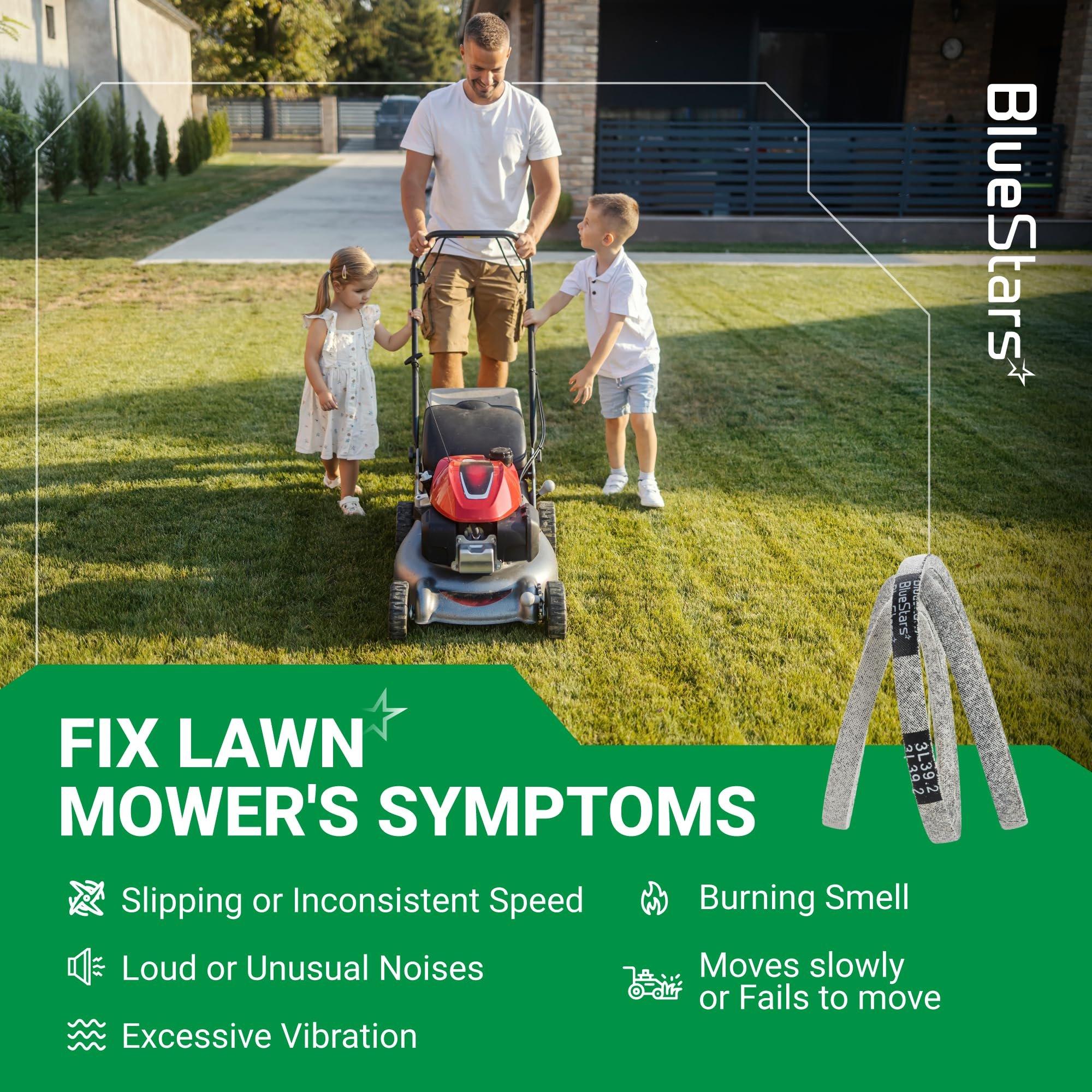 [Lifetime Warranty] 22431-VR8-N03 Drive Belt for Honda 21 Inch Walk-Behind Mowers HRN216 Series HRN216VKA HRN216VKAA HRN216VLA HRN216VLAA HRN216VYA Lawn Mower | 3/8" x 39.2" image 6