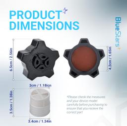 [Lifetime Warranty] SX180LA Pool Sand Filter Drain Cap Assembly - Compatible with Hayward SX180LA for Hayward Pro-Series and Pro-Series Plus Sand Filters S180T S210T S220T S230T S244T S311SX S311SXV S360SX thumbnail 1