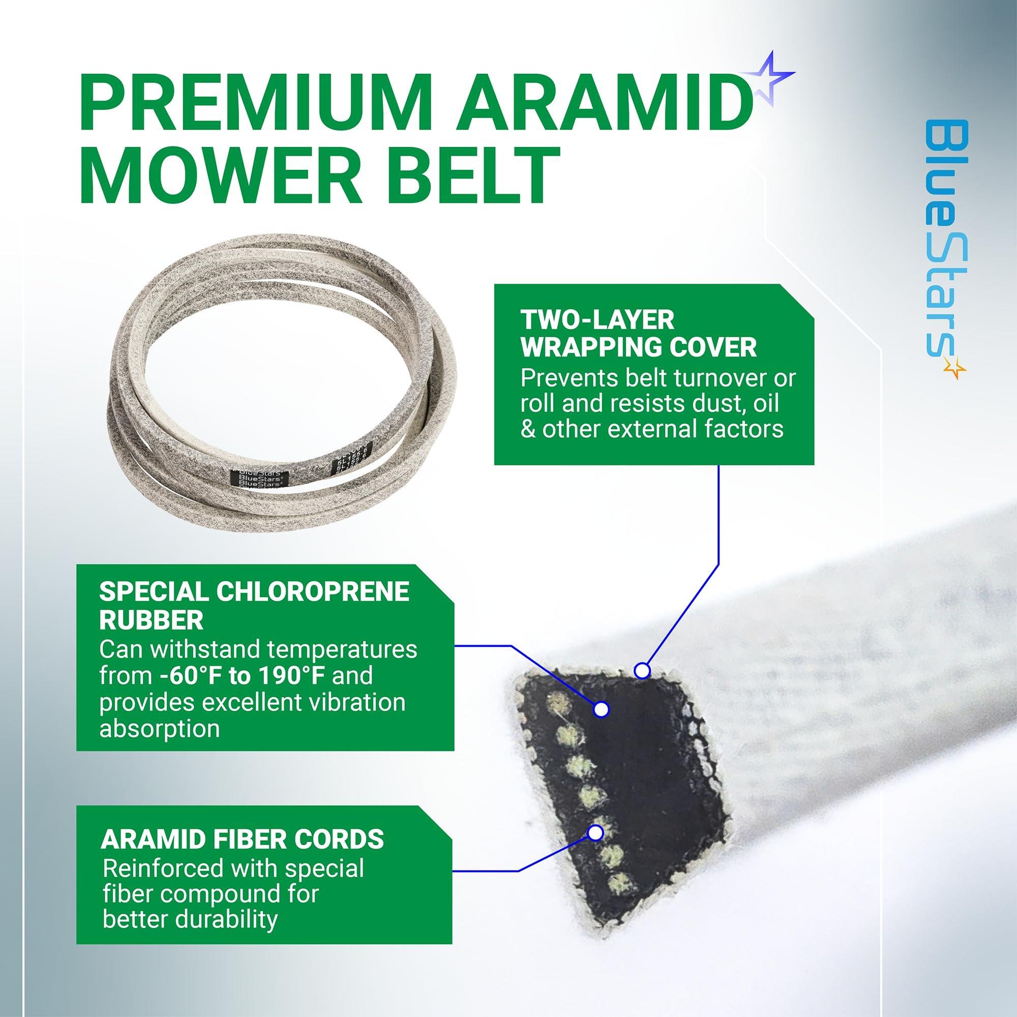 [Lifetime Warranty] 041-1560-00 Deck Belt - for 54-inch Deck Bad Boy MZ Magnum ZT Elite Maverick HD CZT Magnum Series 54" Zero Turn Mowers - Replaces 041156000 | 5/8" x 155.6" image 5