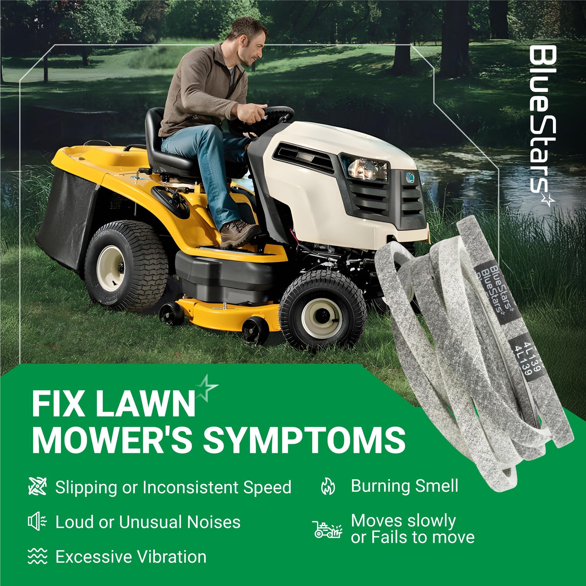 [Lifetime Warranty] GX20305 Mower Deck Belt Replacement - for 48-inch Deck John Deere L130 L120 GY20571 Scotts L2548 L2048 - Replaces GX20305 GY20571 | 1/2" x 139" image 6