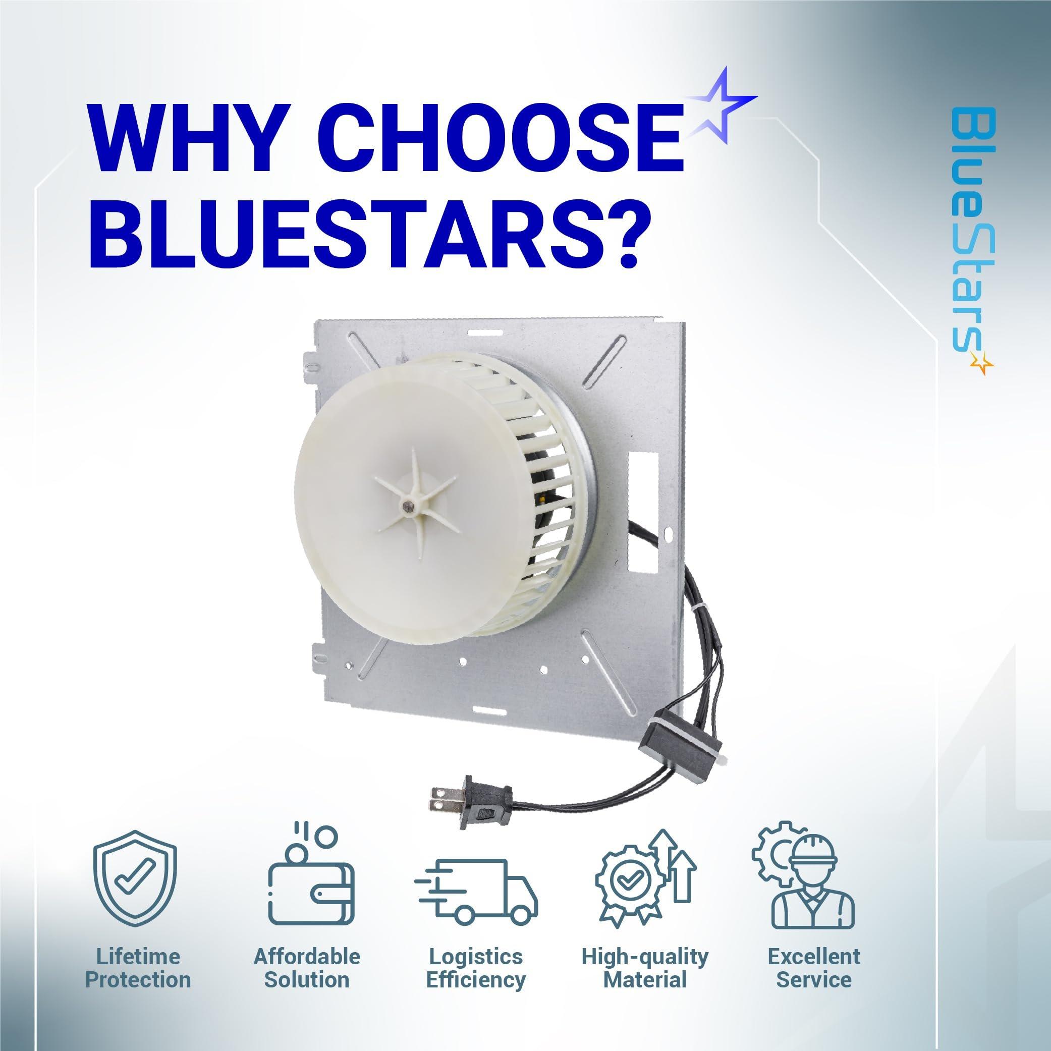 [Lifetime Warranty] 97017705 8663RP Fan Motor Assembly - Fits for Nutone 8664RP 671R 672R Fits for Boran 750 751 752 - S97017705 Bathroom Exhaust Fan Motor Replacement Parts - Replaces 86933000 JA2B104N image 8