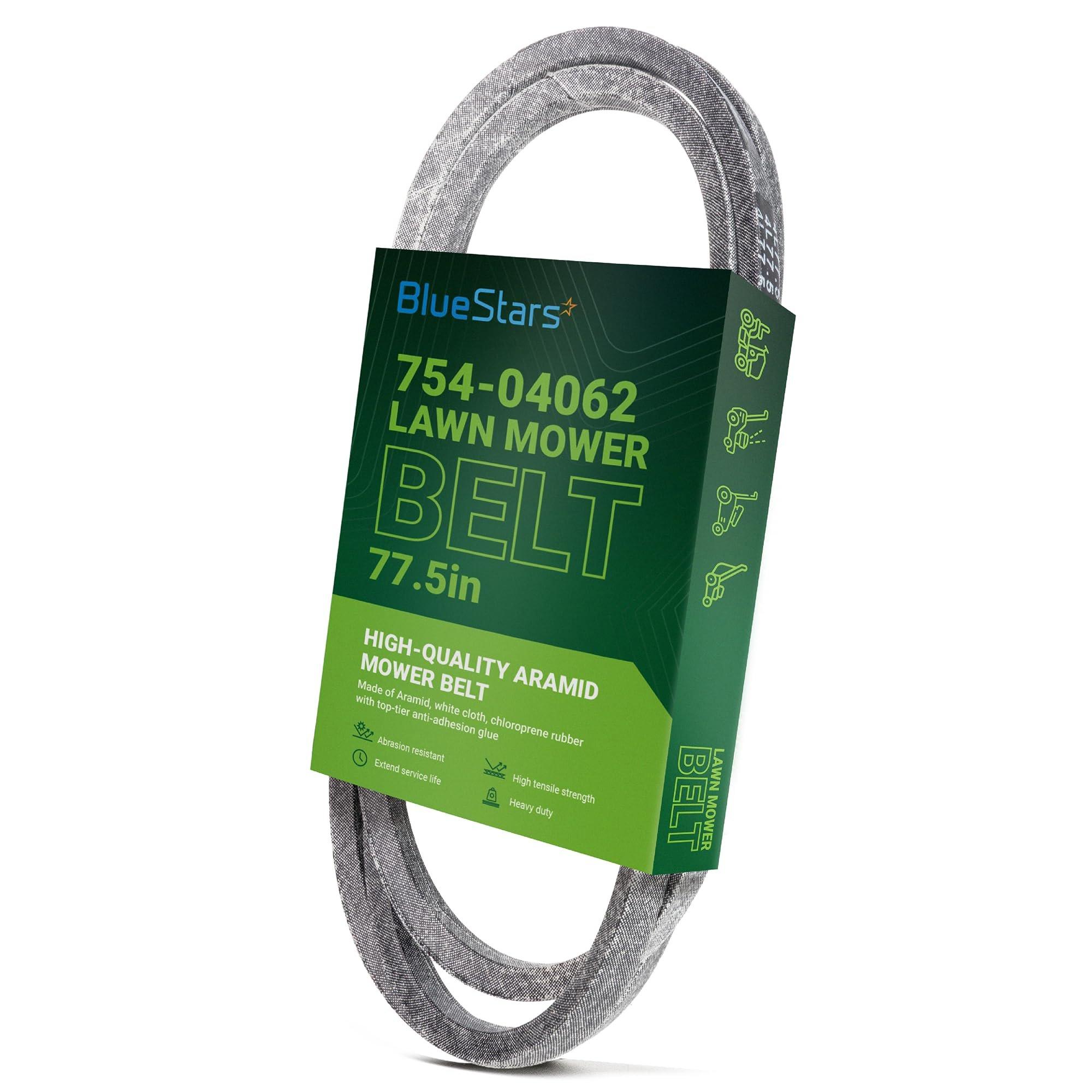 [Lifetime Warranty] 754-04062 954-04062 Deck Belt - for 38-inch MTD Troy Bilt Bolens 13AM762F765 13AM761F065 Yard Machines 13AC762F729 Murray M1338 Huskee 13A276LF031 Lawn Mower | 1/2" x 77.5" image 0