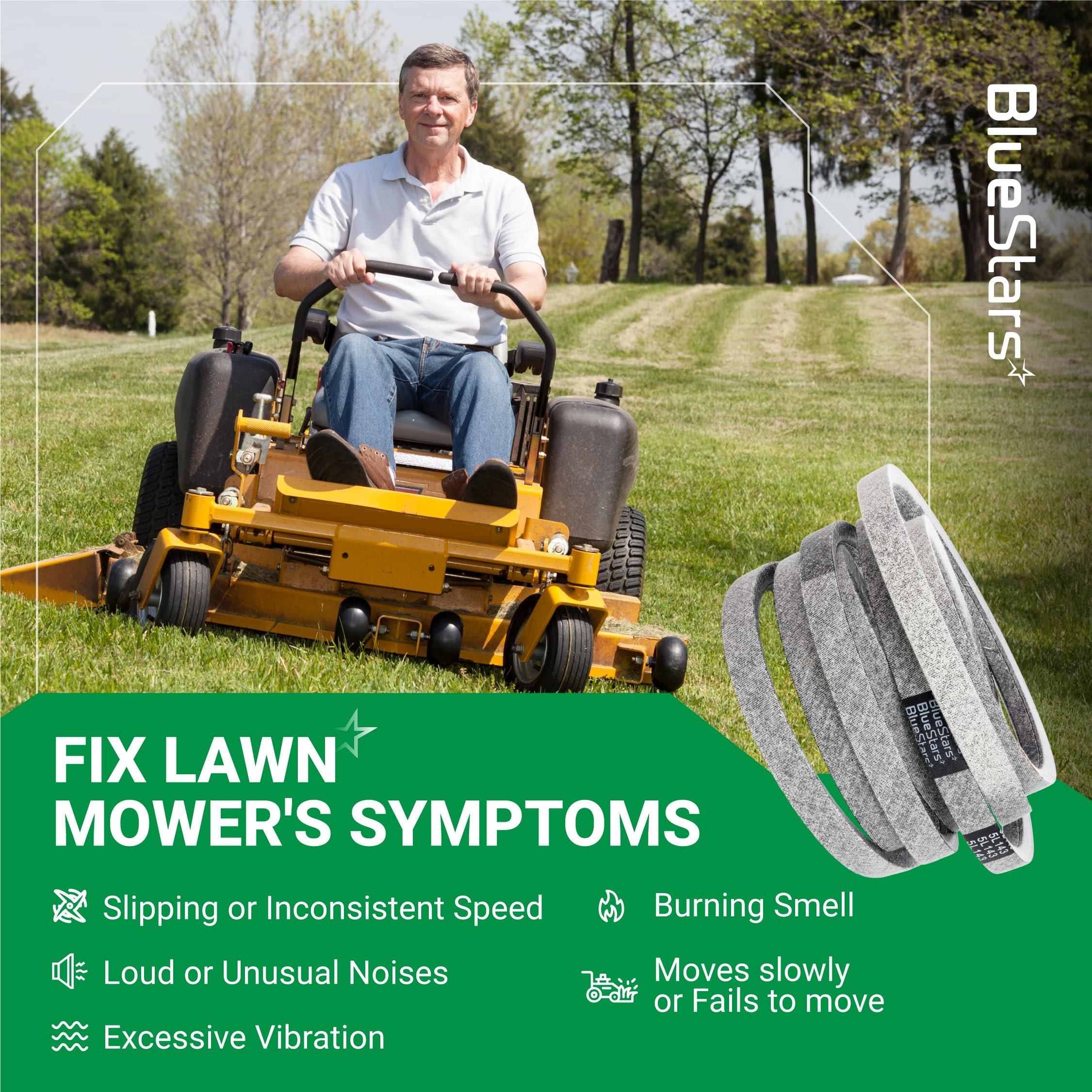 [Lifetime Warranty] 954-04138A Mower Deck Belt - for 54-inch Deck Cub Cadet RZT 54 Craftsman ZTL8000 MTD White Outdoor ZT54 Zero Turn Mowers - Replaces 954-04138 754-04138A 754-04138 | 5/8" x 143" image 6