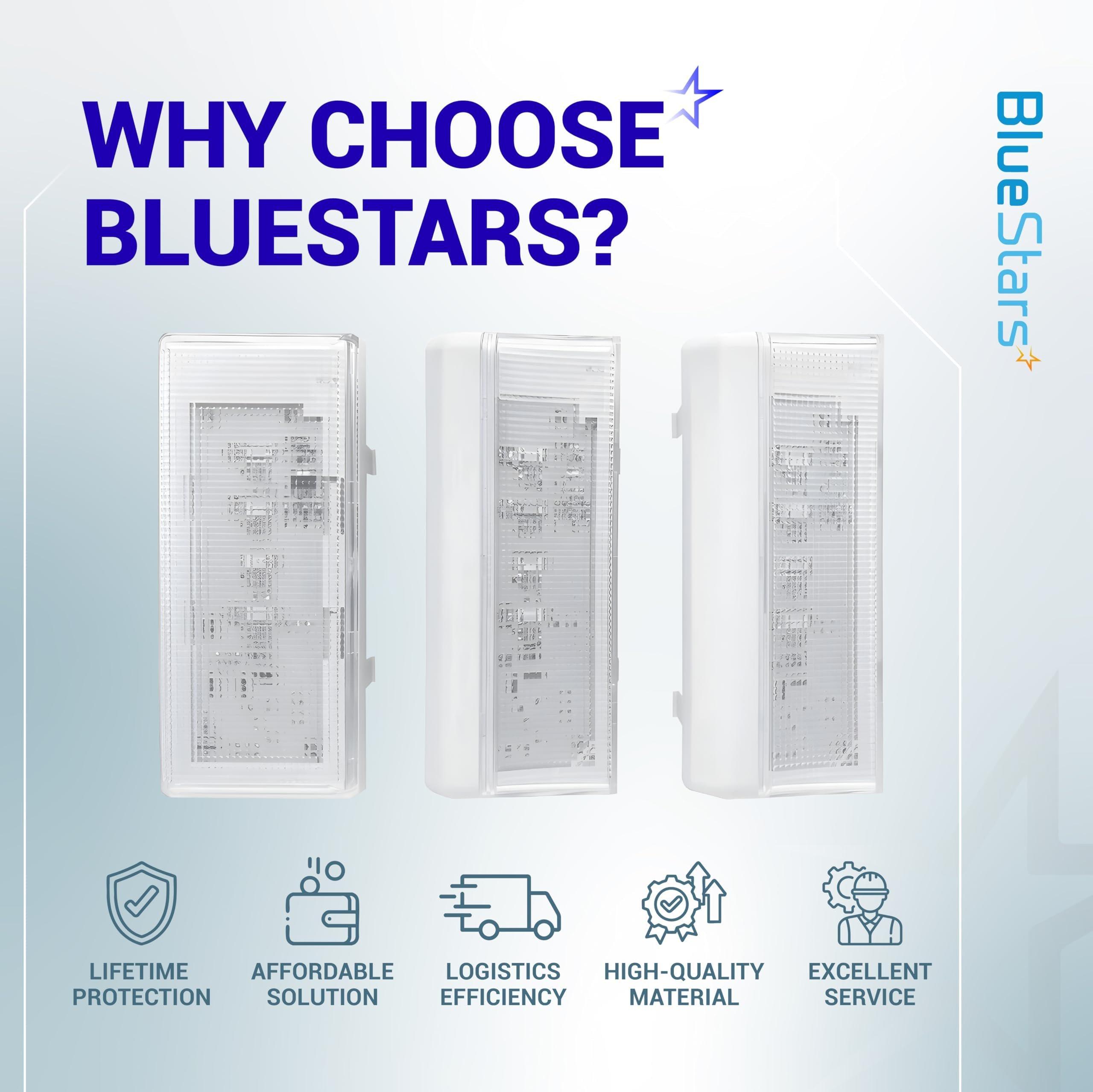 [Lifetime Warranty] 2 PCS W10515057 & 1 PCS W10515058 Refrigerator LED Light - Compatible with Whirlpool WRS322FDAB00 WRS322FDAB01 Kenmore 10651729410 10641129211 Maytag MSB27C2XAM00 MSB27C2XAW00 Refrigerator image 8