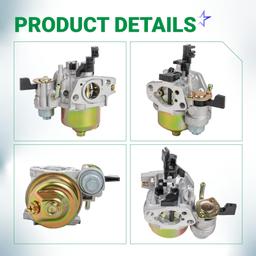 [Lifetime Warranty] GX200 GX160 Carburetor - Compatible with Honda GX 160 GX 200 5.5HP 6.5HP OHV Engine Predator 212cc 69730 60363 69727 Pressure Washer - Replaces 16100-ZH8-W61 16100-ZE1-814 16100-ZE1-825 thumbnail 8
