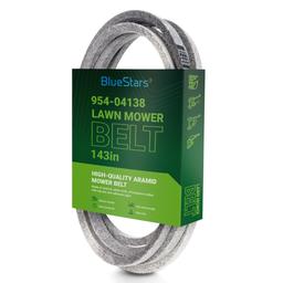 [Lifetime Warranty] 954-04138A Mower Deck Belt - for 54-inch Deck Cub Cadet RZT 54 Craftsman ZTL8000 MTD White Outdoor ZT54 Zero Turn Mowers - Replaces 954-04138 754-04138A 754-04138 | 5/8" x 143" thumbnail 0