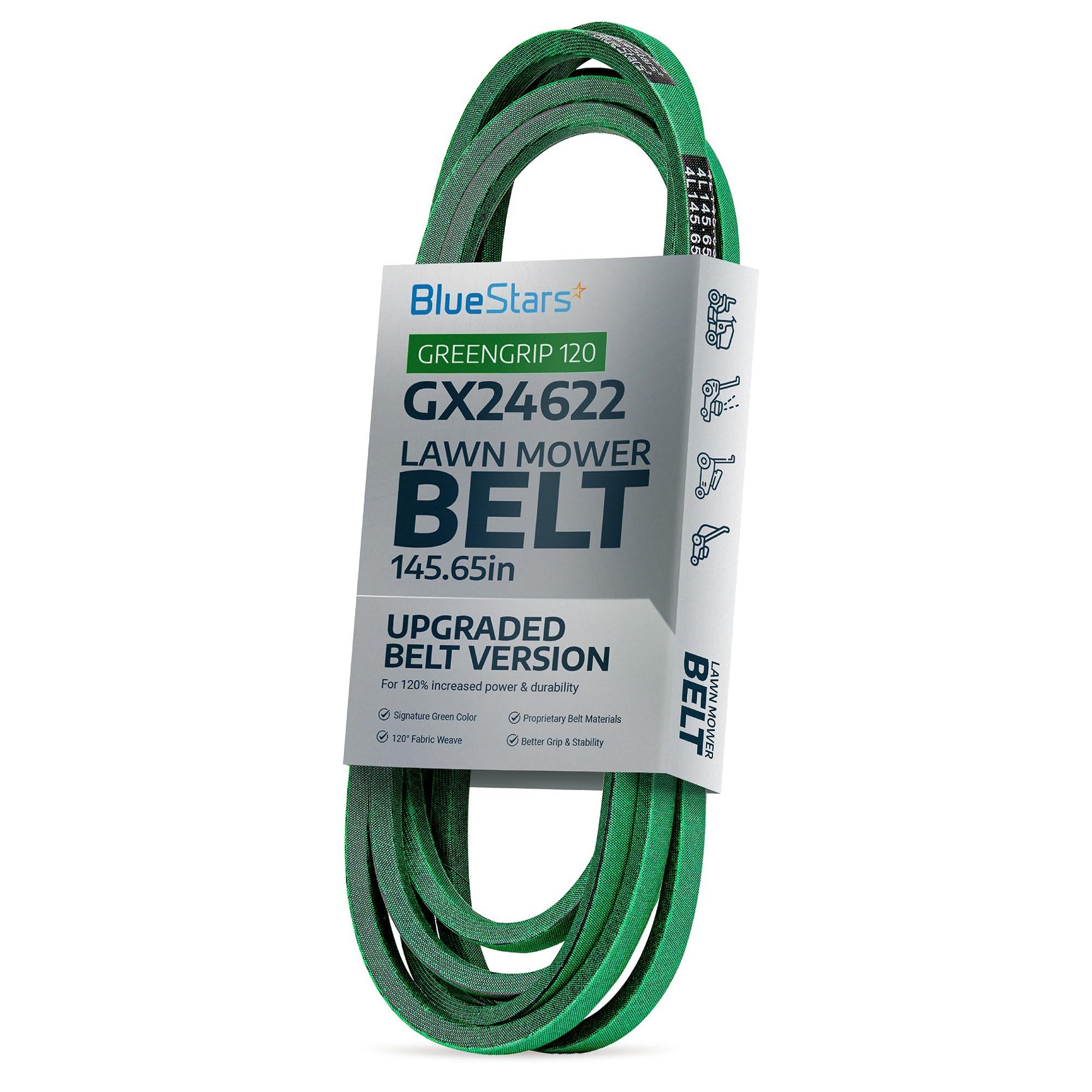 [Lifetime Warranty] [Upgraded Grip120] GX26422 Mower Deck Belt - Compatible with John Deere Z355E Z375R Z325E Z355R Z330M Z330R Z365R ZTrak Zero Turn Mowers | 1/2" x 145.65" image 0