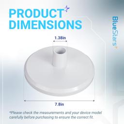 [Lifetime Warranty] SP1106 Pool Skimmer Vacuum Plate - Compatible with Hayward SP1082 1084 1085 1075 Skim Vac In-Ground Pool Skimmer Basket Cover, Hose Adapter Replacement thumbnail 1