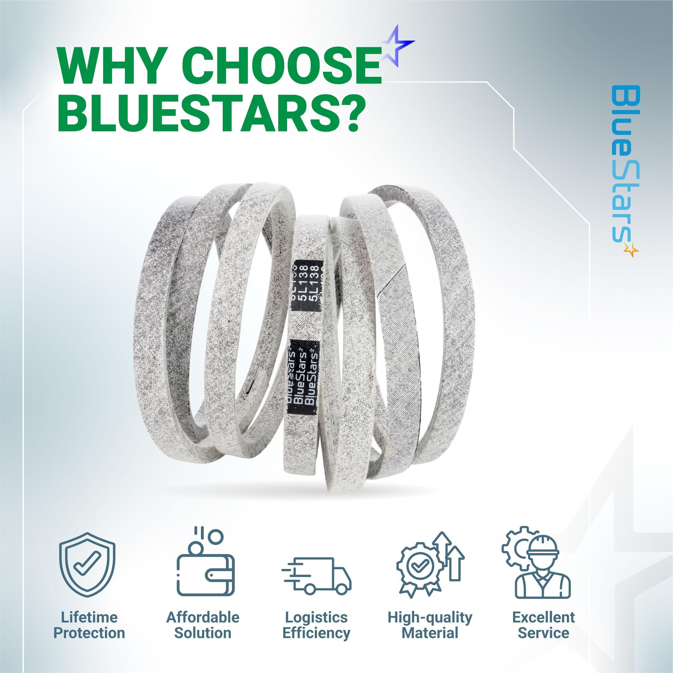 [Lifetime Warranty] 754-0642 Deck Belt - for 54-inch Deck Cub Cadet GT1554 LT1554 SLTX1054 SLT1554 LGT1054 MTD Troy-Bilt Toro - Replace 954-0642 112-0933 784322 Lawn Mower | 5/8” x 138” image 10