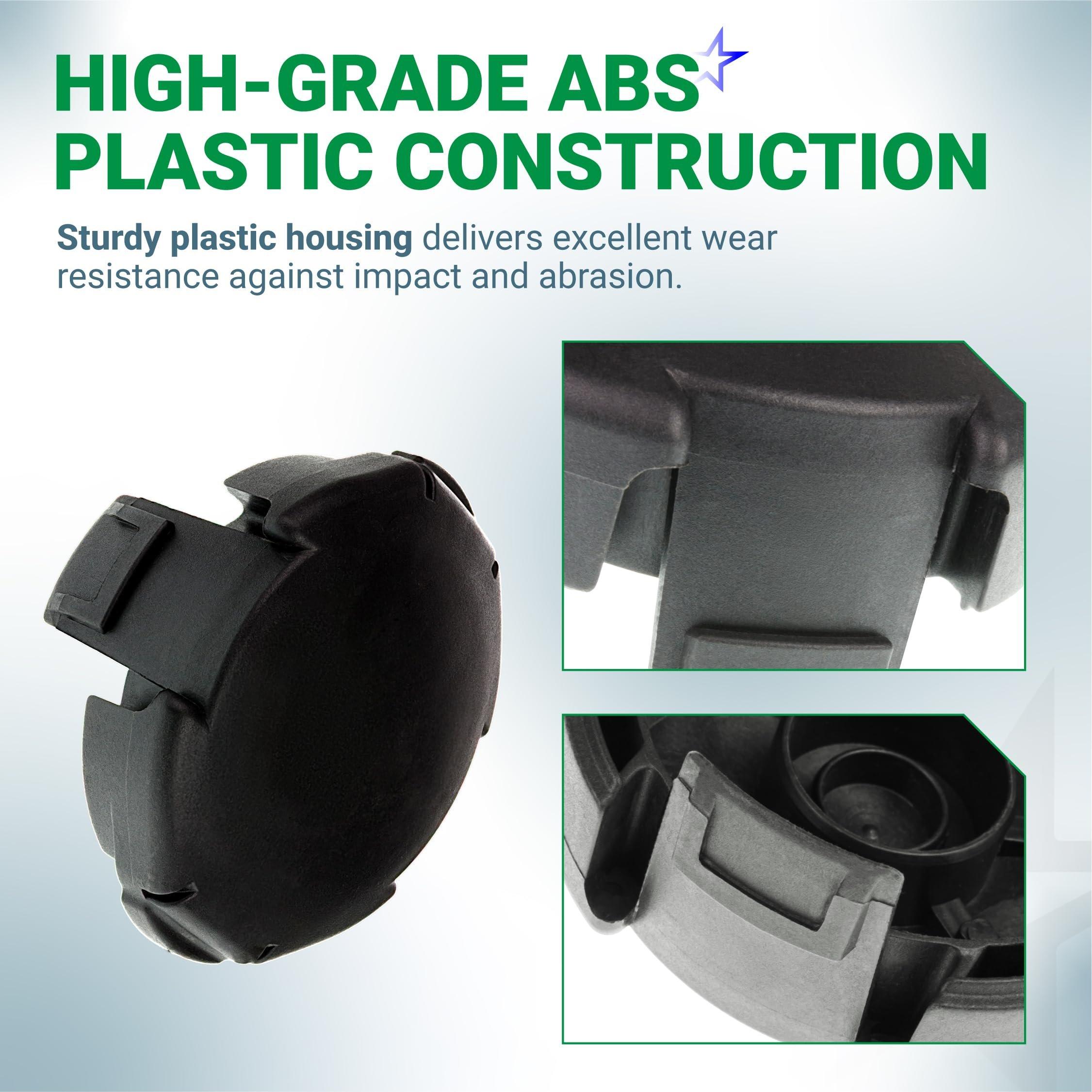 [Lifetime Warranty] Speed Feed 400 Trimmer Head Cap and Spring Kit - Compatible with Echo Weed Eater Head SRM-225 SRM-230 PAS-225 String Trimmer Echo Trimmer Parts X472000070 - Pack of 4 image 2