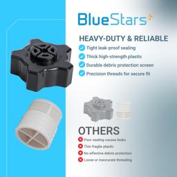 [Lifetime Warranty] SX180LA Pool Sand Filter Drain Cap Assembly - Compatible with Hayward SX180LA for Hayward Pro-Series and Pro-Series Plus Sand Filters S180T S210T S220T S230T S244T S311SX S311SXV S360SX thumbnail 7