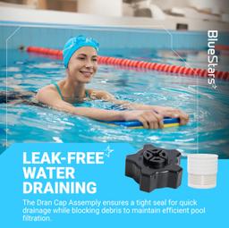 [Lifetime Warranty] SX180LA Pool Sand Filter Drain Cap Assembly - Compatible with Hayward SX180LA for Hayward Pro-Series and Pro-Series Plus Sand Filters S180T S210T S220T S230T S244T S311SX S311SXV S360SX thumbnail 2