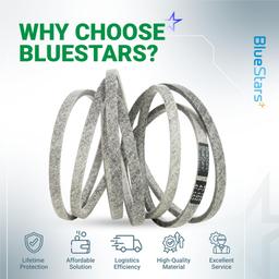 [Lifetime Warranty] 592951801 Deck Belt - for 54-inch Deck Husqvarna Z254F Zero-Turn Mowers RedMax RZT54 Zero Turn 54" Deck Mowers - Replaces 582236401 | 1/2" x 152'' thumbnail 10