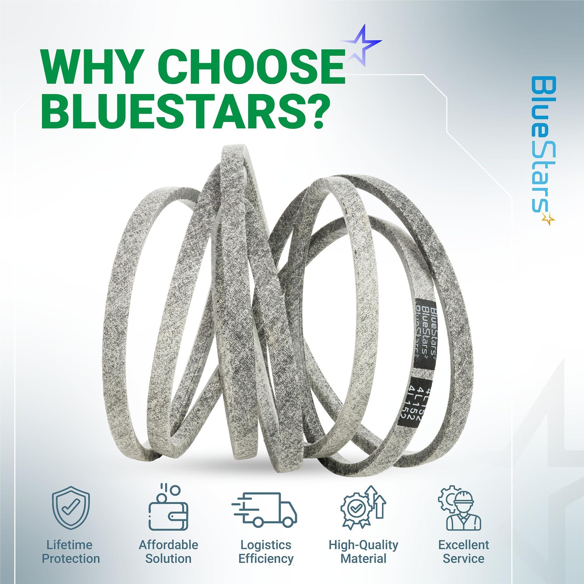 [Lifetime Warranty] 592951801 Deck Belt - for 54-inch Deck Husqvarna Z254F Zero-Turn Mowers RedMax RZT54 Zero Turn 54" Deck Mowers - Replaces 582236401 | 1/2" x 152'' image 10