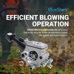 [Lifetime Warranty] Carburetor BR350 BR350Z - Compatible with Stihl BR430 BR450 SR430 SR450 Backpack Blower - Replace4244 120 0606, Carb Repair Kit Compatible with Zama C1Q-S210 C1Q-S210B C1Q-S209C thumbnail 9