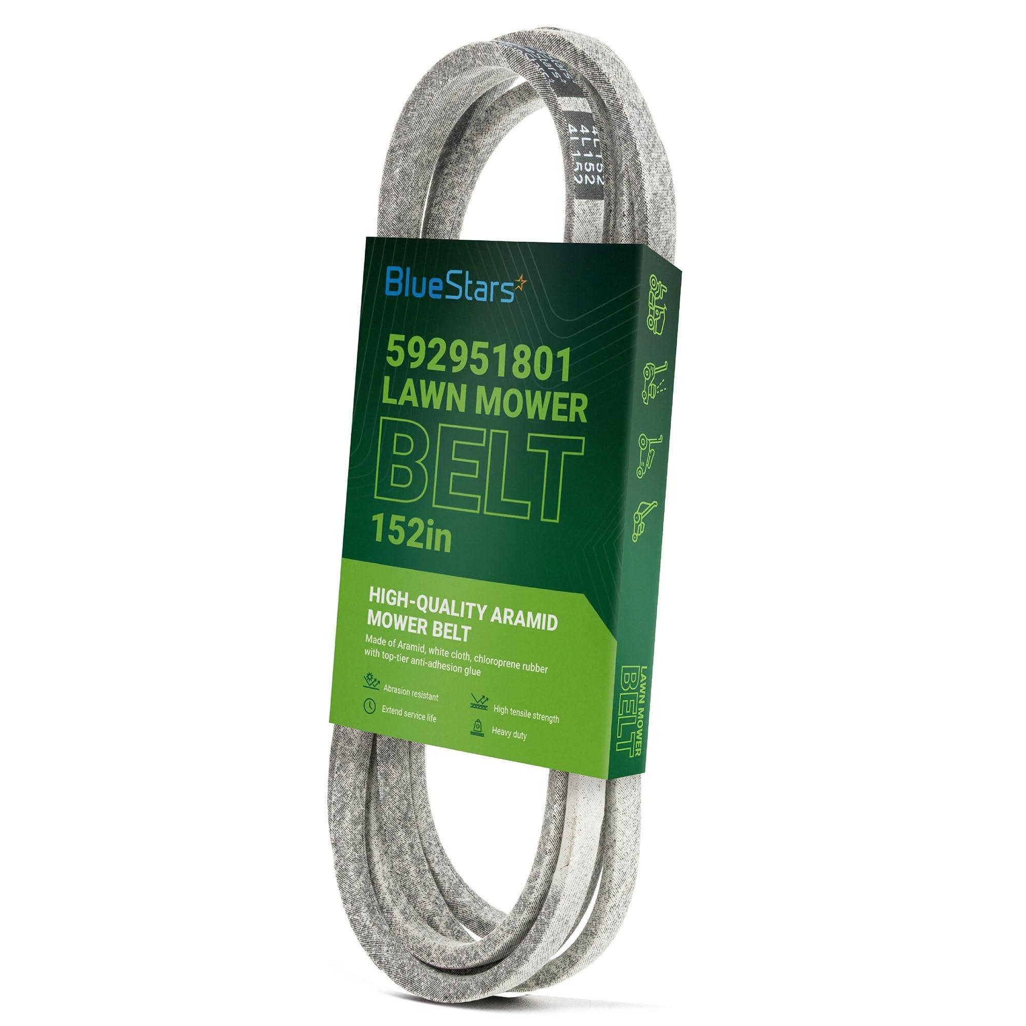 [Lifetime Warranty] 592951801 Deck Belt - for 54-inch Deck Husqvarna Z254F Zero-Turn Mowers RedMax RZT54 Zero Turn 54" Deck Mowers - Replaces 582236401 | 1/2" x 152'' image 0