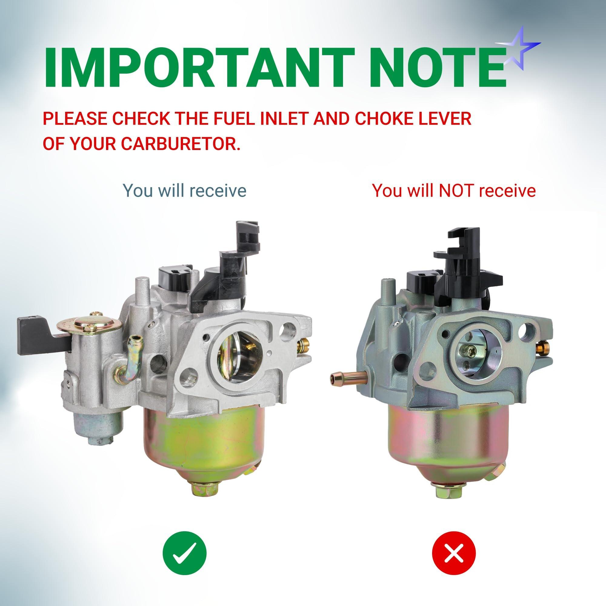 [Lifetime Warranty] GX200 GX160 Carburetor - Compatible with Honda GX 160 GX 200 5.5HP 6.5HP OHV Engine Predator 212cc 69730 60363 69727 Pressure Washer - Replaces 16100-ZH8-W61 16100-ZE1-814 16100-ZE1-825 image 1