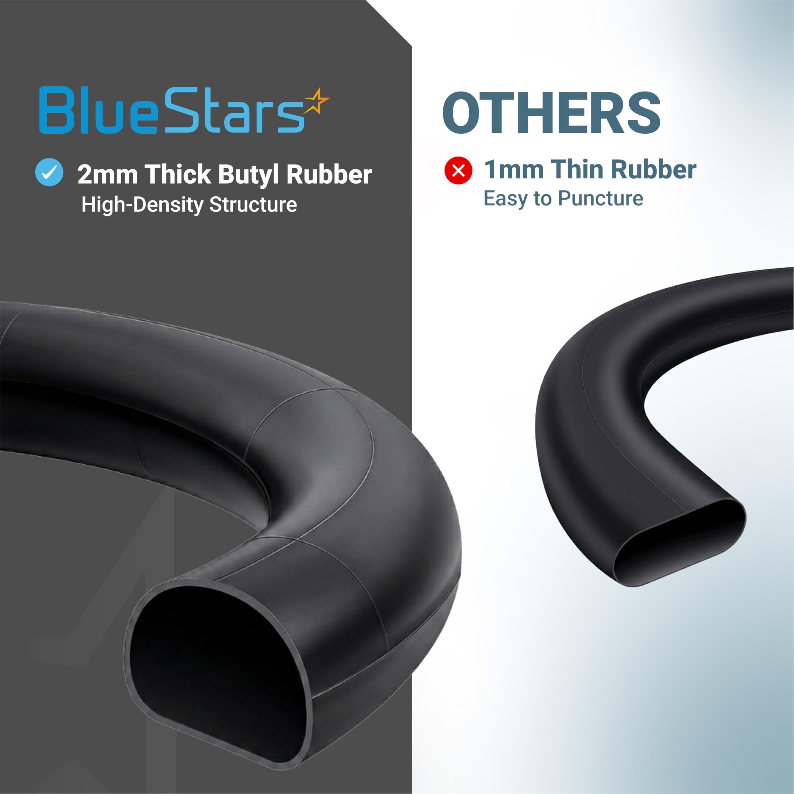 [Lifetime Warranty] 12/12.5 x 1.75/2.25 Inner Tubes with Bent Valve - Heavy-Duty 2mm Butyl Rubber - Replacement for Electric Scooters E-Bike Bicycle Tires - Pack of 2 image 6