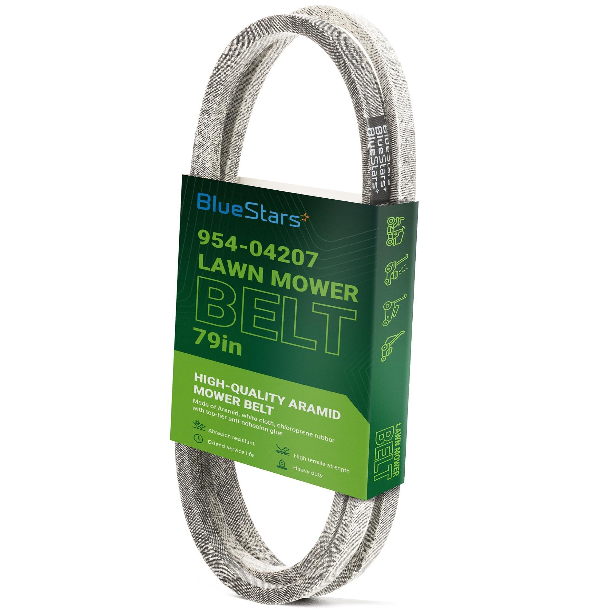 [Lifetime Warranty] 954-04207 Drive Belt for Cub Cadet LTX1045 LTX1046 LTX1042 LTX1046VT LTX1046KW LTX1050KW LTX1050VT RZT Zero Turn Mowers Troy-Bilt MTD - Replaces 754-04207 | 1/2" x 79" image 0