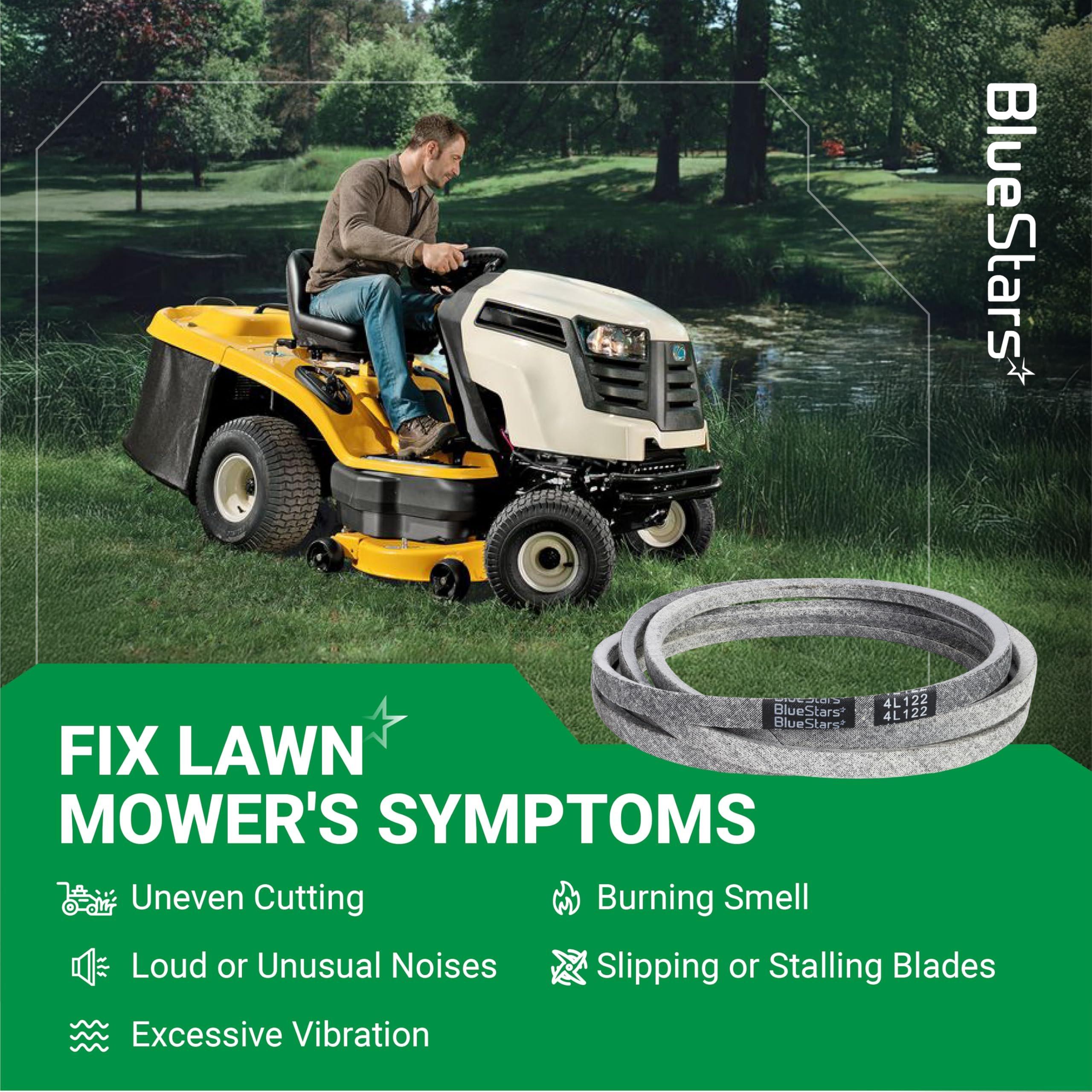 [Lifetime Warranty] 954-04153 Deck Belt - for 46-inch Cub Cadet LT1045 LT1046 i1046 Z-Force S46 - Replaces 754-04153 954-04153A 754-04153A OCC-754-04153 Lawn Mower | 1/2” x 122” image 6