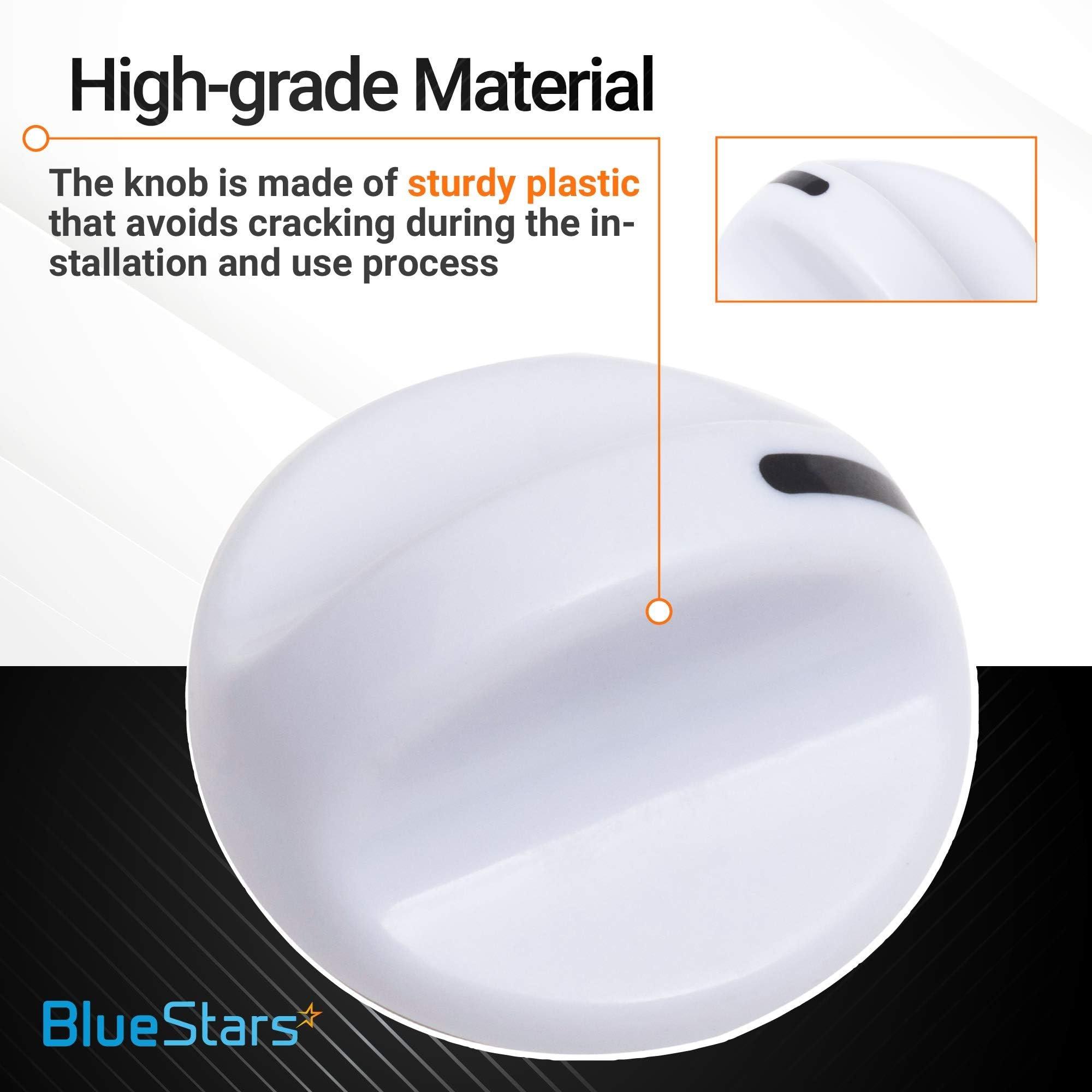 [Lifetime Warranty] 131965300 Dryer Timer Knob Replacement - Compatible with Frigi.daire Electrolux Dryers - Replaces 131666601 131666604 131666606 - Pack of 4 image 3