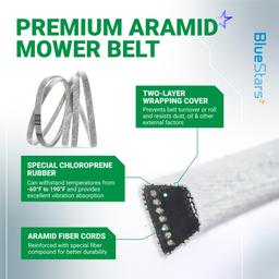 [Lifetime Warranty] 041-4022-00 Deck Belt - for Bad Boy Mowers Compatible with 42-inch CZT, MZ Series, Maverick HD, 54-inch MZ Magnum, 61-inch Outlaw | 5/8” x 141” thumbnail 5