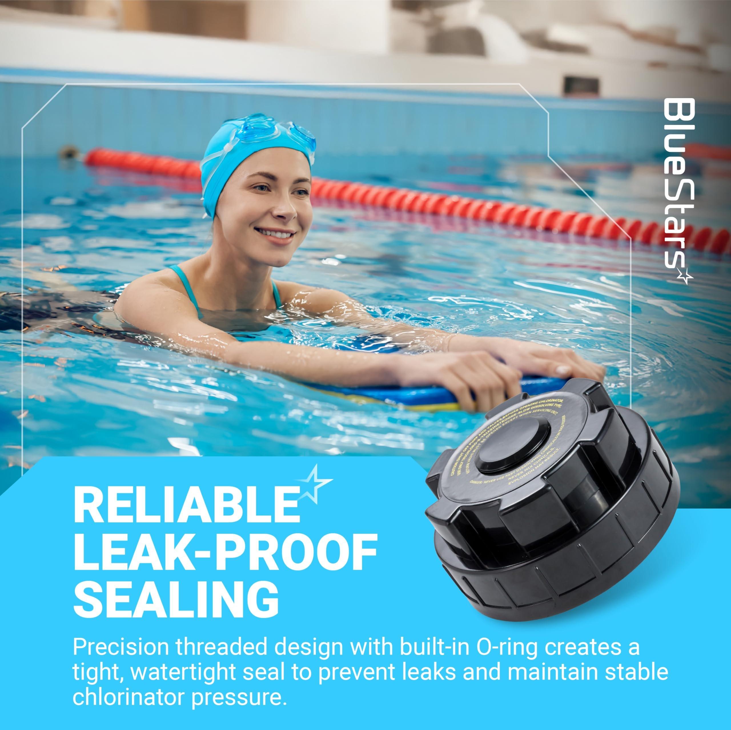 [Lifetime Warranty] Chlorinator Cover - Compatible with Hayward Cl200 CL220 Automatic Chlorinator Feeder - Made of Heavy-Duty ABS Plastic image 2