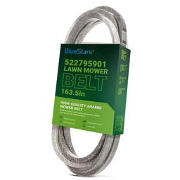 [Lifetime Warranty] 522795901 Deck Belt - Replacement for Husqvarna MZ61 LZ25 CD48 BZ27 Dixon Ultra 61 RedMax CZT61 967277502 967277502-01 967277501 - Replace 539104335 Lawn Mower | 5/8” x 163.5'' thumbnail 0