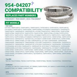 [Lifetime Warranty] 954-04207 Drive Belt for Cub Cadet LTX1045 LTX1046 LTX1042 LTX1046VT LTX1046KW LTX1050KW LTX1050VT RZT Zero Turn Mowers Troy-Bilt MTD - Replaces 754-04207 | 1/2" x 79" thumbnail 2
