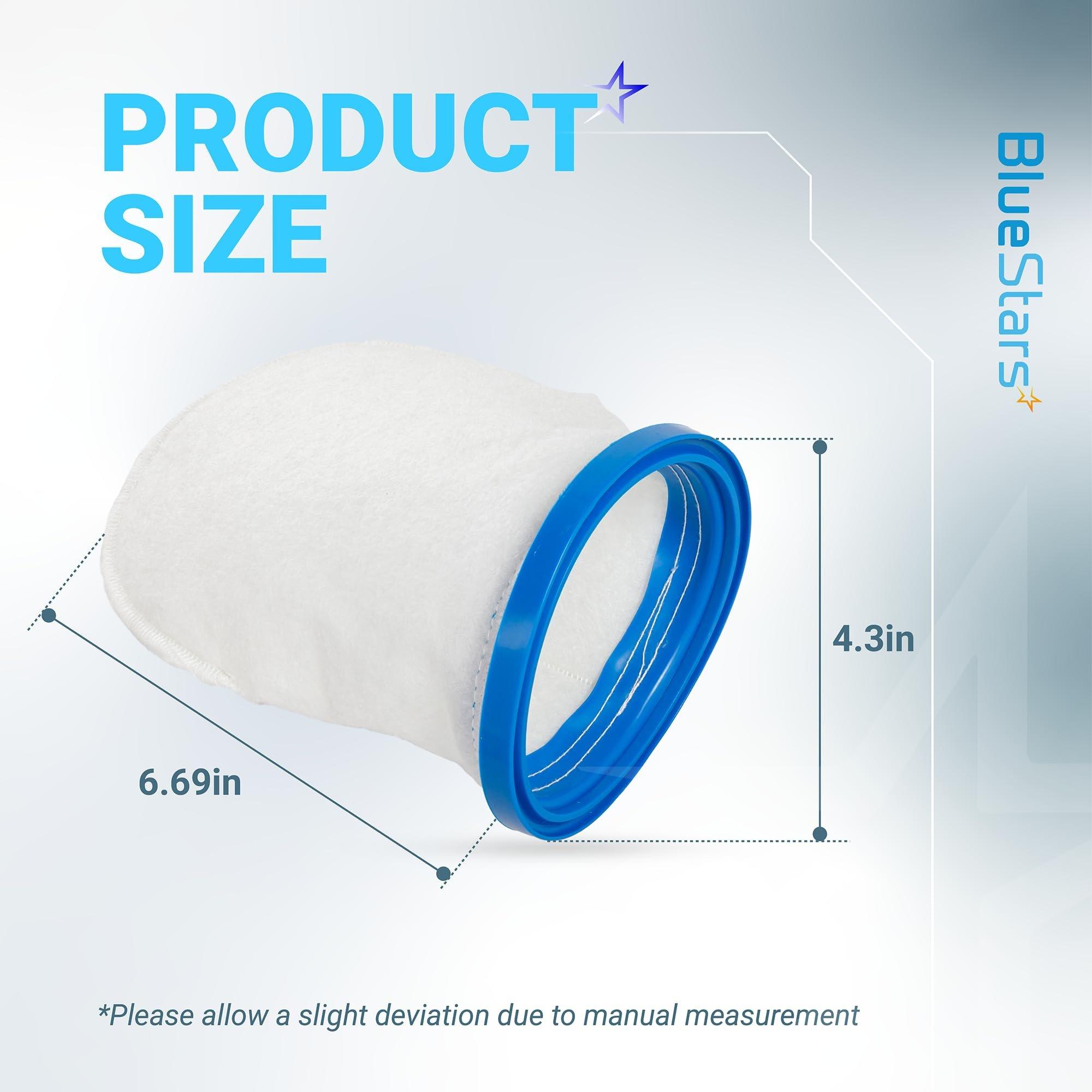 P30X022XF Multilayer Pool Blaster Max Filter Bags - Compatible with Catfish Ultra, iVAC 250 C2, Volt FX-4, Jacuzzi JPV200 Handheld Vacuum, PBW022XF X-treme Filterbag Replacement - Pack of 3 image 1