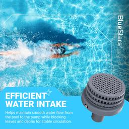 11070 11072 Pool Strainer Connector Kit for Intex 25022E 26005E - 1-1/4" Water Jet Fitting - Fits Above Ground Filter Basket Inlet Outlet Connector thumbnail 2