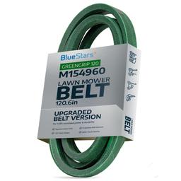 [Upgraded Grip120] M154960 Secondary Deck Belt for 54 Inch John Deere GX255 GX335 GX355 X540 X320 X530 X590 Lawn Mower - Replaces M143923 | 5/8" x 120.6" thumbnail 0