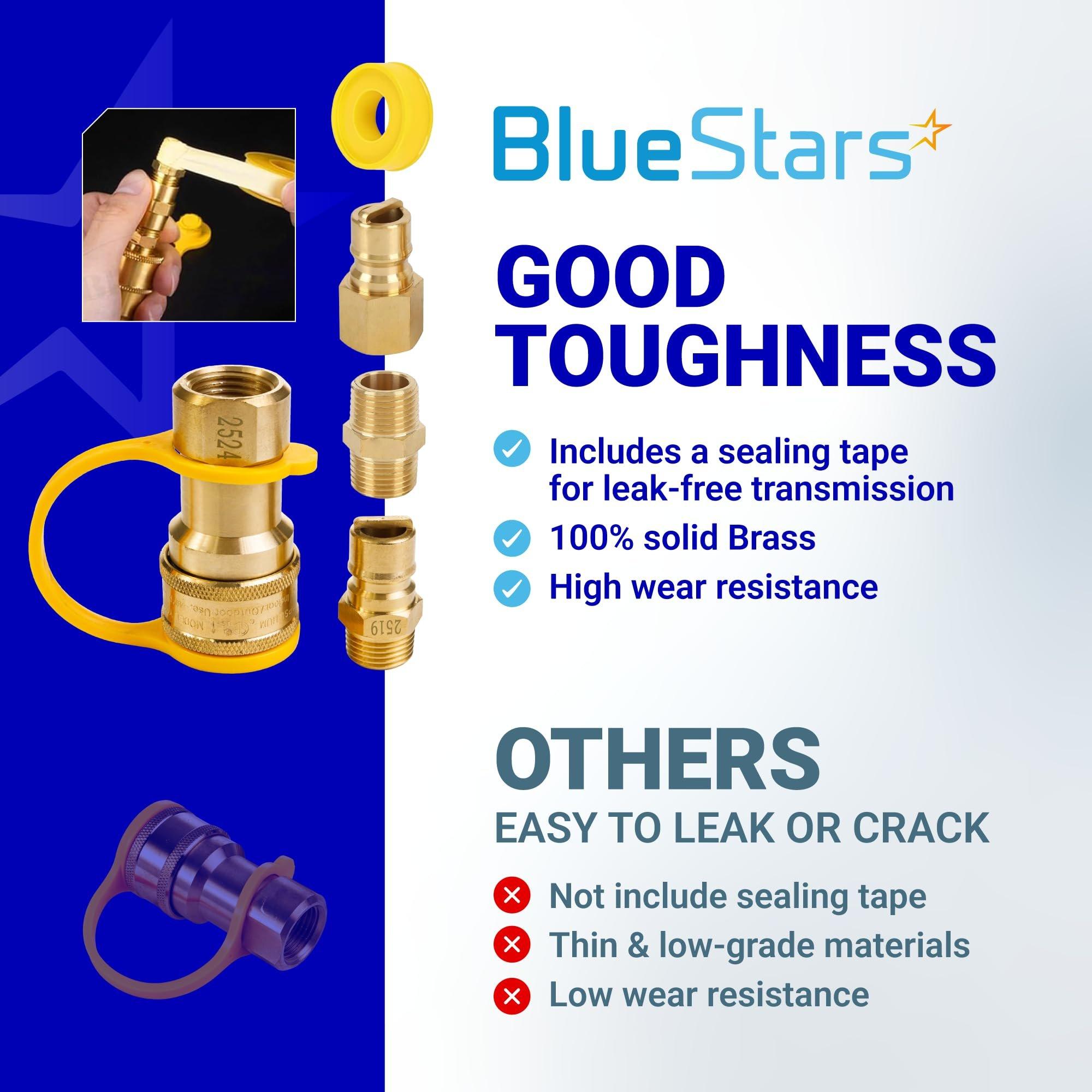 1/2" Gas Pressure Regulator, Adjustable Natural Gas and Liquefied Interchange Pressure Regulator with 2 Brass 1/2" NPT Conversion Adapters for NG/LPG Applications Grill, Heater, Oven, Stove image 8