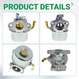 798653 Intek 206 Carburetor Air Filter Maintenance Kit (1x Carburetor, 1x air filter, 1x Fuel Hose, 1x Fuel Filter, 1x Choke Lever kit, 2x Gaskets) thumbnail 5