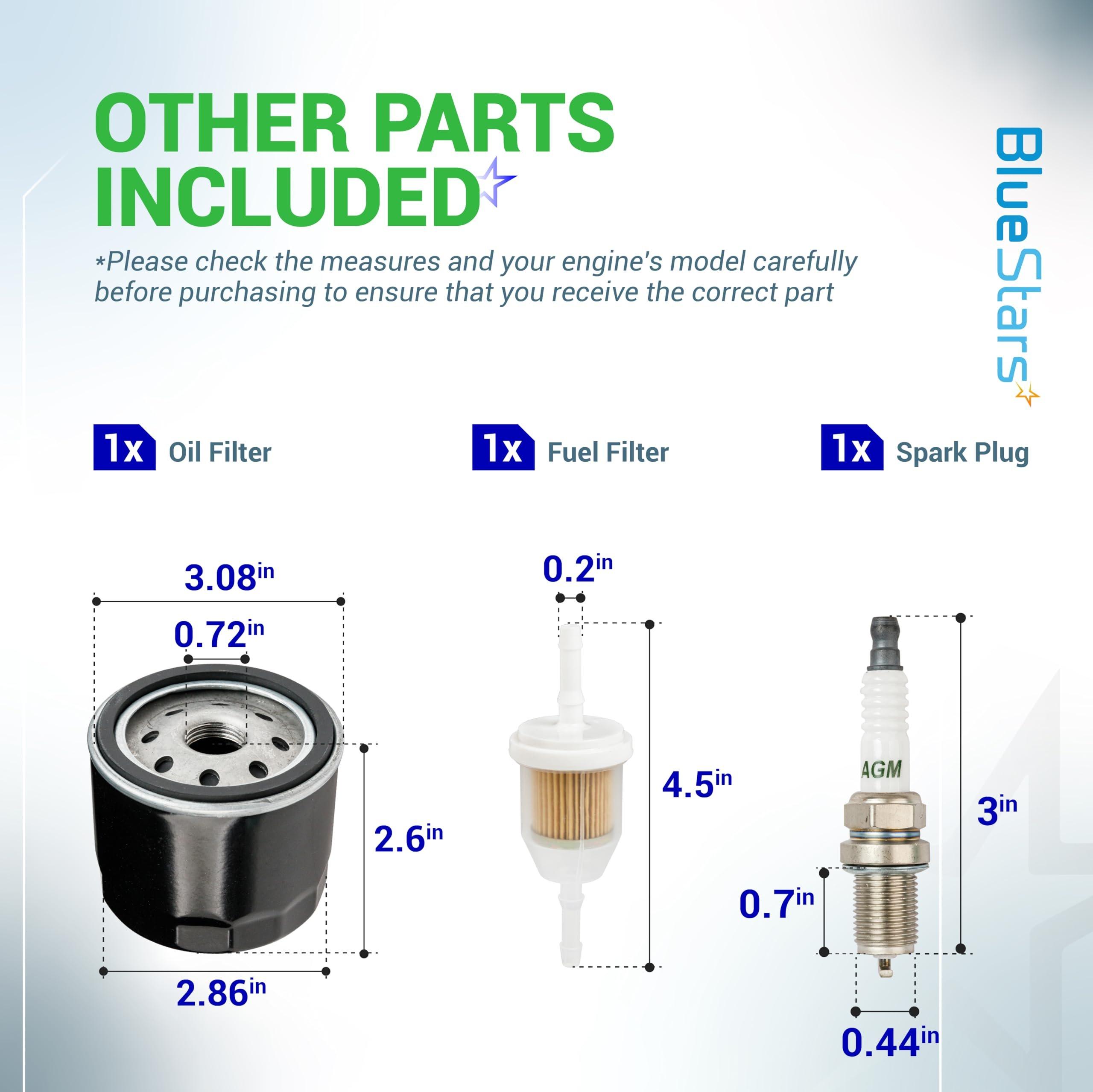 22 083 01-S1 Air Filter - Compatible with Kohler 5400 Series Maintenance Kit KS530 KS540 KS590 KS595 17-19.5hp Engine Oil Change Kit - Replaces 2208301S 2208301 image 2