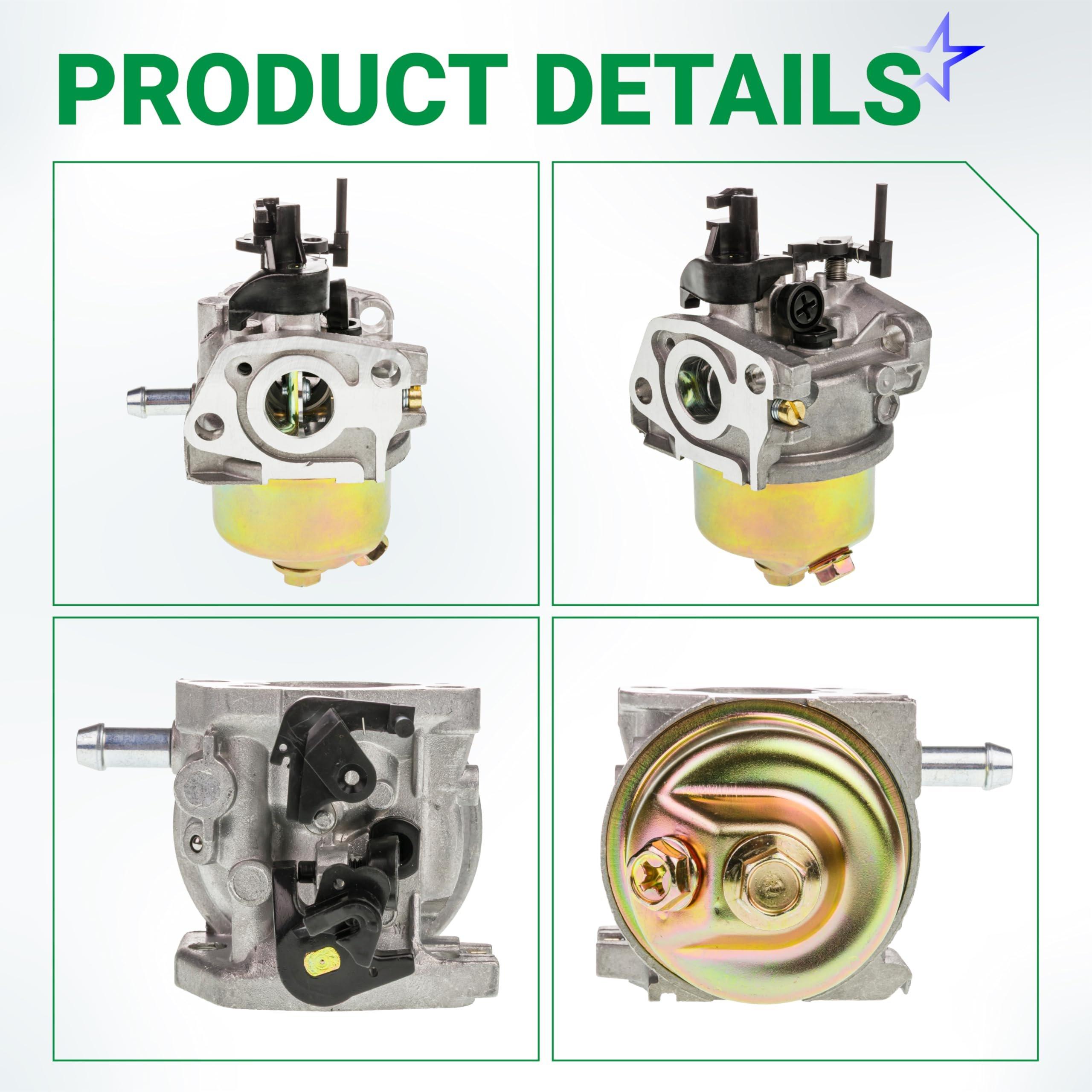 951-14423 Carburetor Kit Compatible with Lawn Mower Cub Cadet ST100 SC100 SC500 Craftsman MTD 159cc Engine - Replaces 751-14423 951-14423-CM 951-05531 - Includes Air Filter & Spark Plug image 6