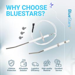 IDXLFLS1930 Flame Sensor Replacement for Hayward Universal H-Series Induced Draft and Gas Pool Heater - Fits H150FD H200FD H250FD H300FD H400FD H500FD FDN FDP IDL IDL2 Models thumbnail 8