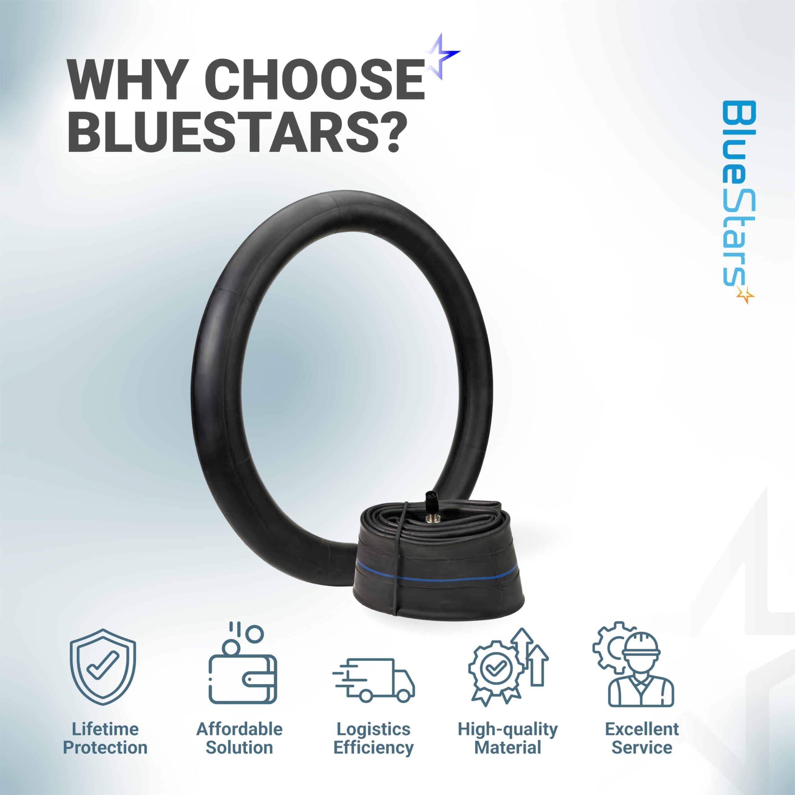 2.75/3.00-19" Motorcycle Inner Tube - 2.5mm Heavy-Duty Butyl Rubber - TR4 Straight Valve Stem - Fits 2.75-19 3.00-19 70/100-19 80/100-19 - Compatible with Surron Talaria Segway - Pack of 2 image 9