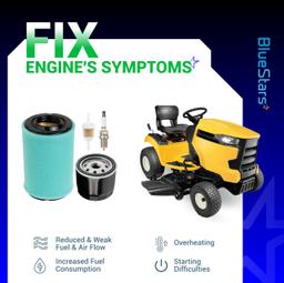 22 083 01-S1 Air Filter - Compatible with Kohler 5400 Series Maintenance Kit KS530 KS540 KS590 KS595 17-19.5hp Engine Oil Change Kit - Replaces 2208301S 2208301 thumbnail 6